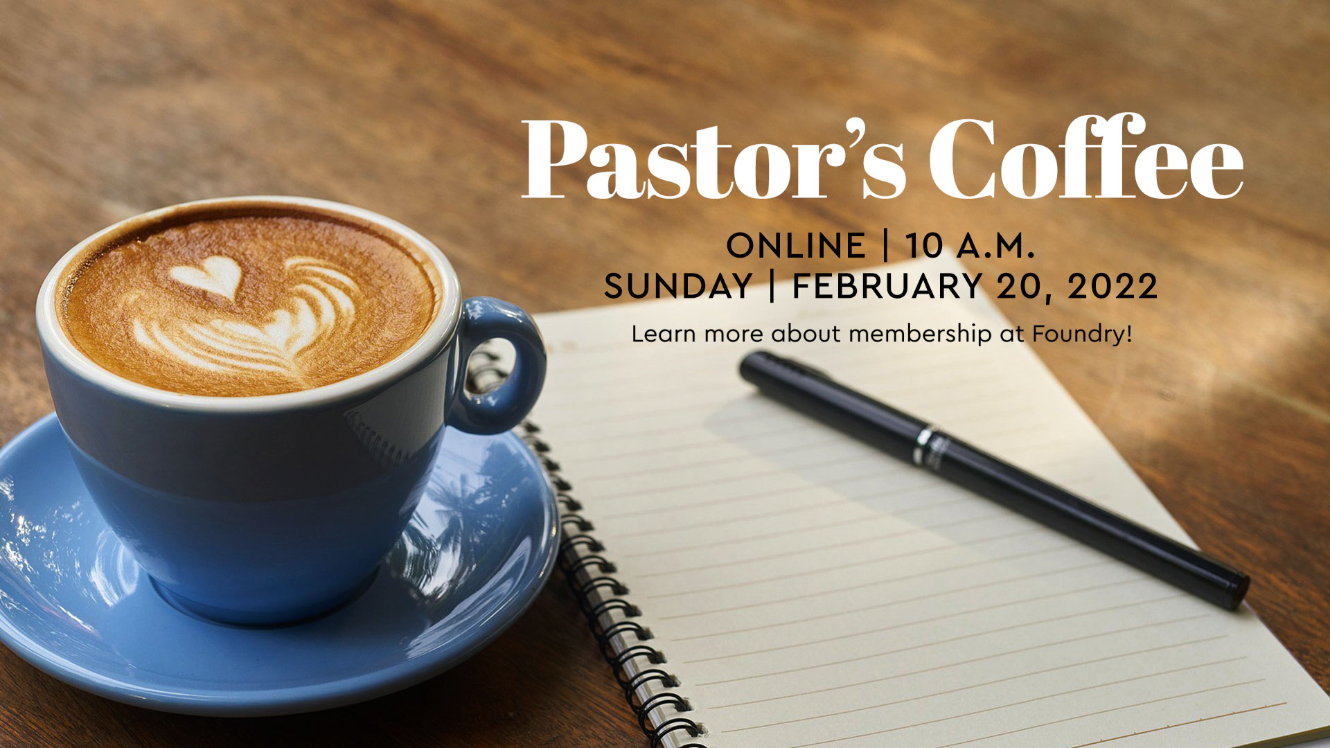 Pastor's Coffee