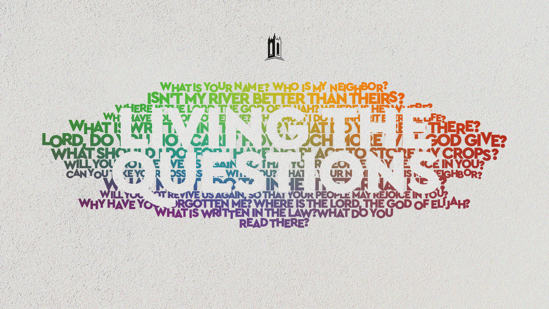 Sunday Worship: A More Beautiful Question