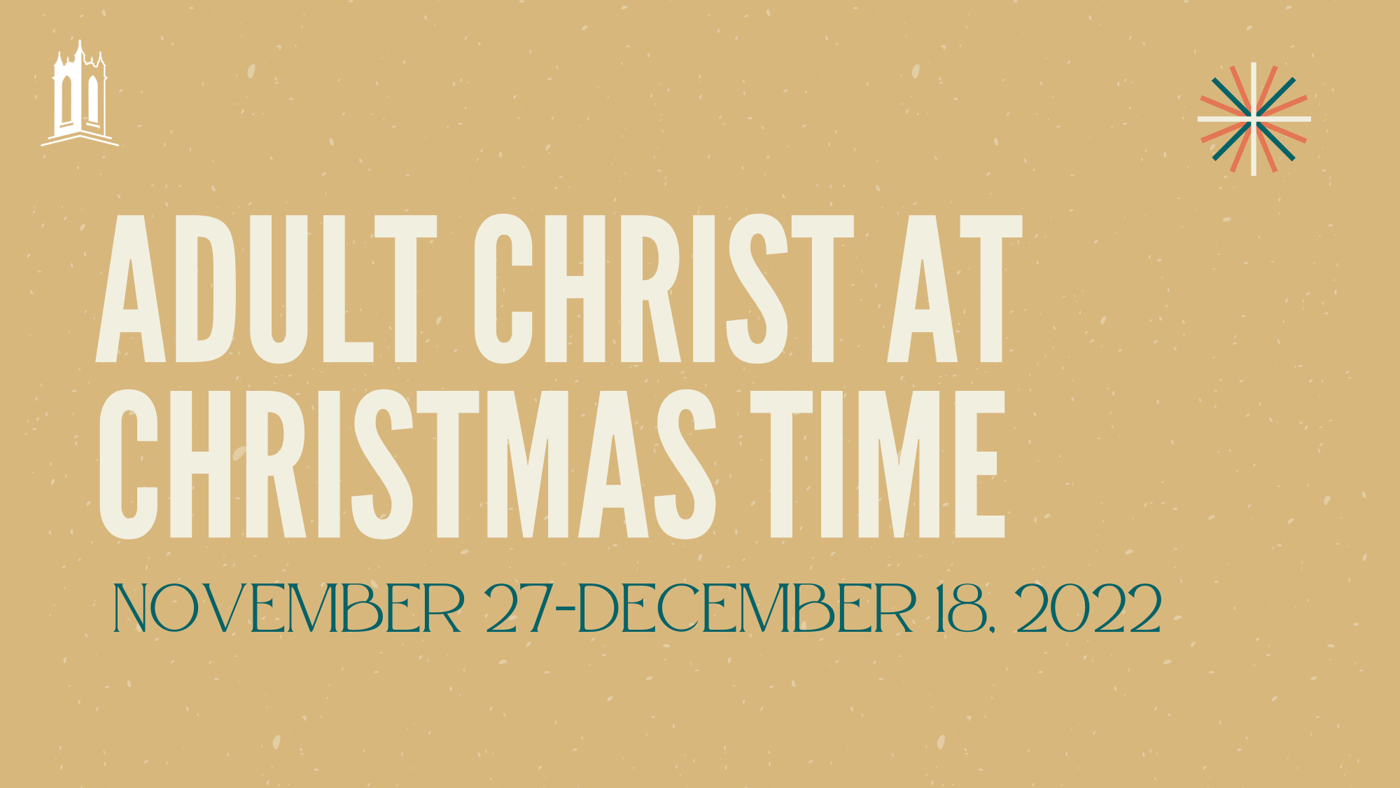 Class: Adult Christ at Christmas Time