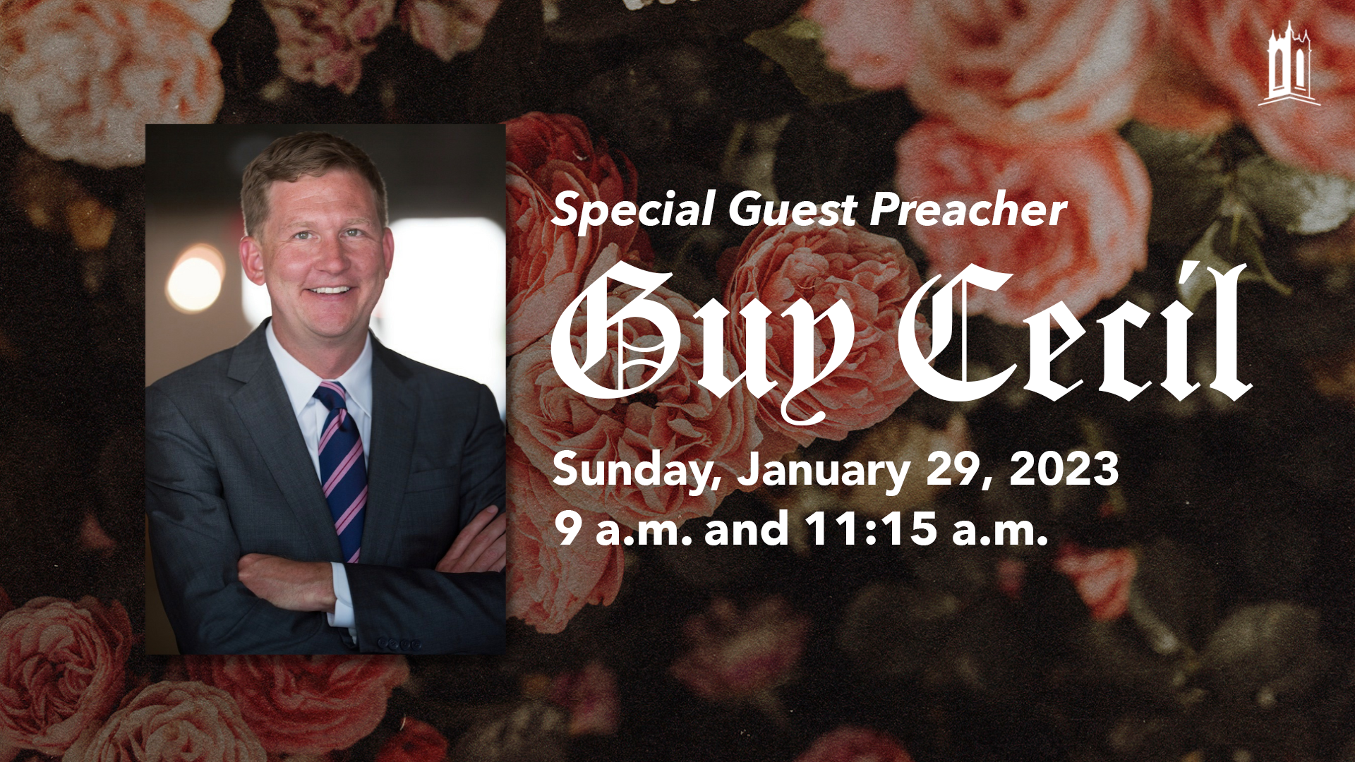 Sunday Worship with Guy Cecil